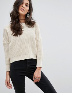 Трикотажный топ Glamorous - Коричневый