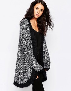 Длинный кардиган со звериным принтом Ichi - Мульти