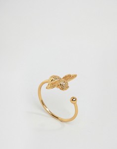 Золотистое кольцо с пчелой Olivia Burton - Золотой