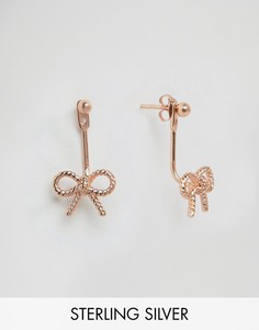 Золотисто-розовые серьги Olivia Burton - Золотой