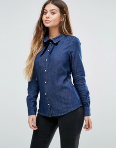Рубашка с длинными рукавами Vero Moda Vera - Синий