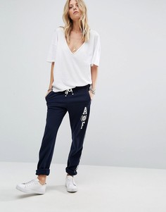Спортивные штаны Abercrombie &amp; Fitch - Темно-синий