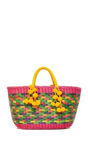 Объемная сумка Aninha Zanzibar с короткими ручками Nannacay