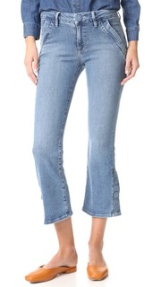 Короткие буткат-джинсы Frame