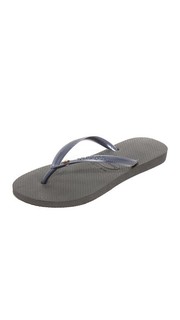 Изящные гламурные вьетнамки с кристаллами Havaianas