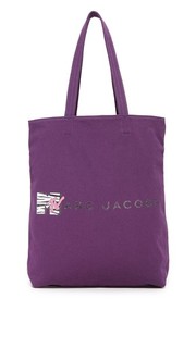 Объемная холщовая сумка MTV с короткими ручками Marc Jacobs