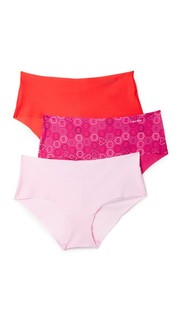 Комплект из трех трусиков Invisibles с низкой талией Calvin Klein Underwear