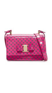 Миниатюрная сумка через плечо Vara Zoo Salvatore Ferragamo