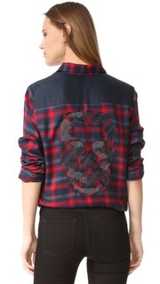 Рубашка в клетку Tarmi Zadig & Voltaire