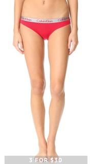 Трусики-бикини Radiant из хлопка Calvin Klein Underwear