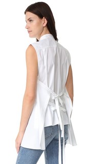 Топ на завязках Apron Helmut Lang