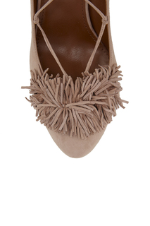 Замшевые туфли Wild Pump Aquazzura