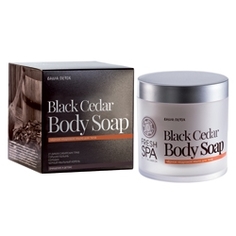 NATURA SIBERICA Мыло для тела черное кедровое FRESH SPA Bania Detox 400 мл