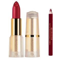 COLLISTAR Губная помада Puro lipstick + карандаш для губ Professional 69 Passionate Pink 4.5 мл + 9 rosa passionale 1.2 мл