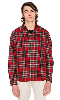Double brush flannel button down - Stussy
