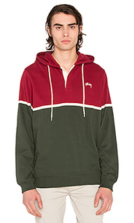 Hooded rugby - Stussy