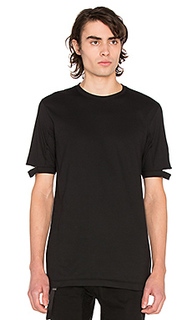 Standard fit cut hem tee - Helmut Lang