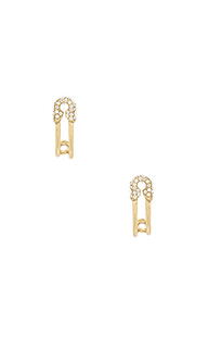 Strass safety pin ear hoop - Marc Jacobs
