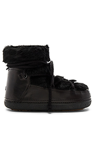 Rabbit fur boot with lambskin - INUIKII