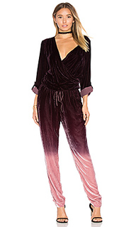 Zander velvet jumpsuit - Young Fabulous &amp; Broke