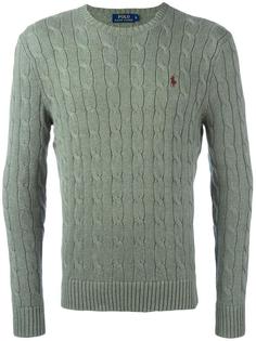 джемпер с узором 'косичка' Polo Ralph Lauren