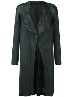 плиссированный кардиган на одной пуговице Pleats Please By Issey Miyake