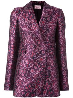 jacquard floral detail blazer Lanvin