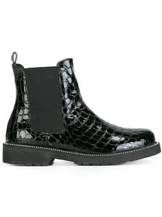 embossed crocodille effect Chelsea boots Twin-Set