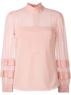 блузка с тройными манжетами  Red Valentino