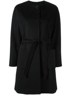 кашемировое однобортное пальто Max Mara