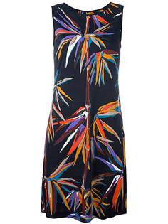 платье с принтом птиц Emilio Pucci