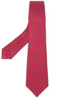 галстук с узором Kiton