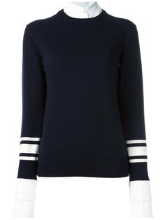 джемпер 'Contrast Cuff' Victoria Victoria Beckham