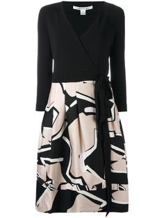 платье с V-образным вырезом и запахом Diane Von Furstenberg