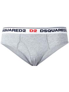 трусы с логотипом Dsquared2