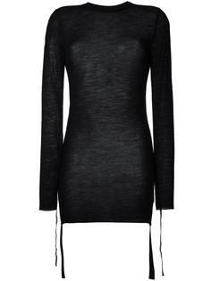 джемпер с круглым вырезом Helmut Lang