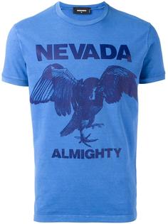 футболка с принтом 'Nevada Almighty eagle' Dsquared2