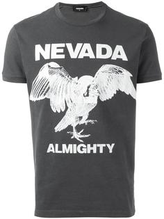 футболка с принтом 'Nevada Almighty eagle' Dsquared2