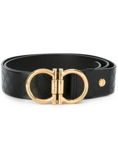 ремень с пряжкой Gancio Salvatore Ferragamo