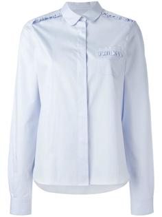 frilled detail oxford shirt Chinti And Parker