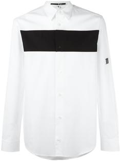рубашка с контрастной полосой McQ Alexander McQueen