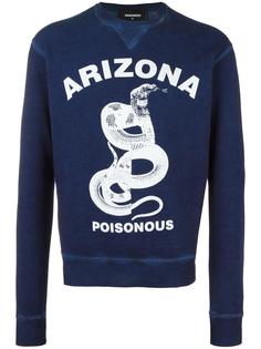 Arizona poisonous snake sweatshirt Dsquared2