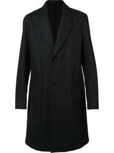 однобортное пальто Lemaire