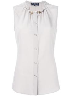 sleeveless drawstring fastened blouse Salvatore Ferragamo
