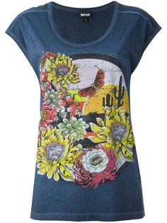 floral print T-shirt Just Cavalli