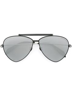 солнцезащитные очки 'Piercing Shield' Alexander McQueen