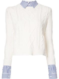 detachable collar jumper Veronica Beard