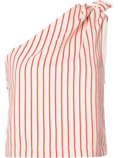 one shoulder knot blouse Rosie Assoulin