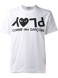 футболка с принтом логотипа   Comme Des Garçons Play