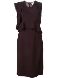 платье с баской и рюшами 3.1 Phillip Lim